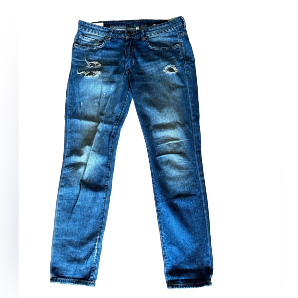 Mauro M. Grifoni Denim Streetwear Women’s 29 Distressed Jeans High End Italy